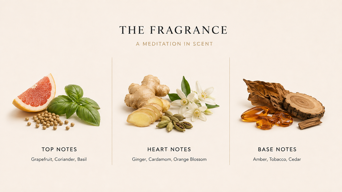 1796 Hair Perfume: The fragrance composition