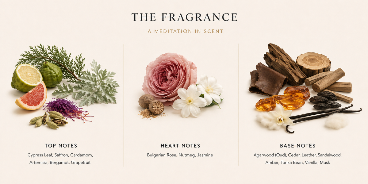 Midnight RendezVous: The fragrance composition